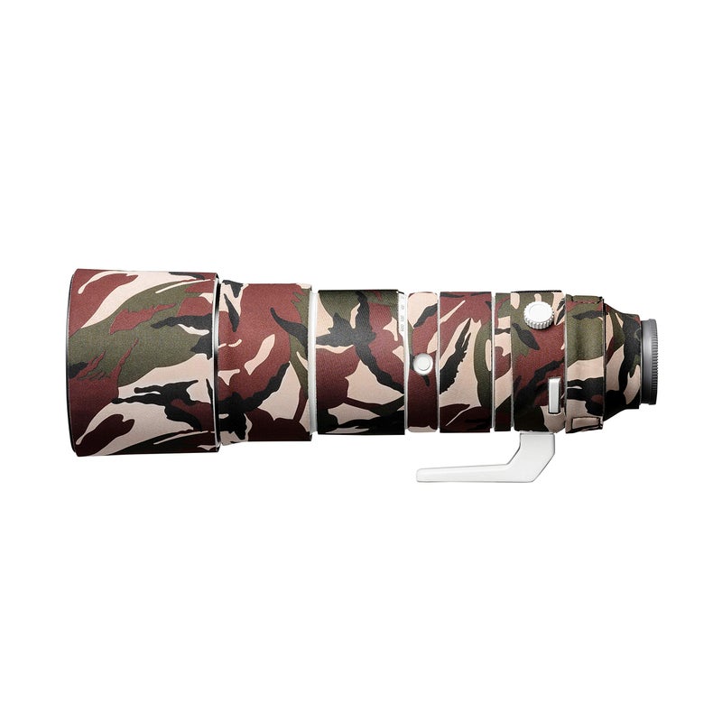 easyCover Lens protection Neoprene Lens Protection Camouflage Cover Cover for Sony FE 200-600 F5.6-6.3 G OSS Green camouflage - Image 1